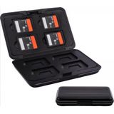 SD Kaart Houder - 8x2 Kaarten Slots - Zwart