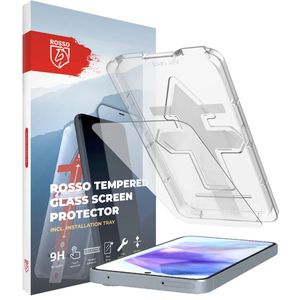 Rosso Samsung Galaxy A55 Tempered Glass Fingerprint en Case Friendly