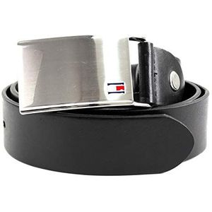 Tommy Hilfiger Plaquette riem leer black 115 cm