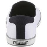 Tommy Hilfiger Iconic Slip On Sneakers voor heren, Off White Bianco, 44 EU