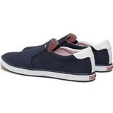 Tommy Hilfiger Heren Instappers Iconic Slip On Sneaker Blauw