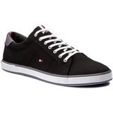 Tommy Hilfiger - H2285arlow 1d Fm0fm00596 - Sneakers - Staal Grijs - Katoen