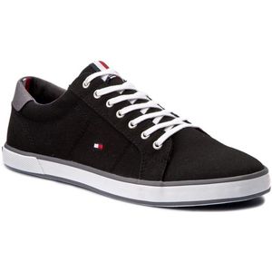 Tommy Hilfiger - H2285arlow 1d Fm0fm00596 - Sneakers - Staal Grijs - Katoen