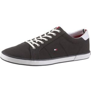 Tommy Hilfiger, Schoenen, Heren, Blauw, 41 EU, Katoen, Heren Sneakers, Herfst/Winter Collectie, 100% Katoen