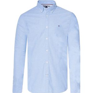Tommy Hilfiger - Casual Overhemd - Lichtblauw - Katoen