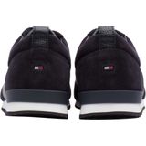 Tommy Hilfiger - M2285axwell - Lage Herenschoenen - Midnight Grijs - Leer en Suède