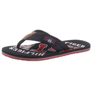 Tommy Hilfiger Essential Th Beach sandaal Teenslippers heren, Midnight, 41 EU