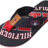 Tommy Hilfiger Essential Th Beach sandaal Teenslippers heren, Midnight, 48 EU