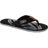 Tommy Hilfiger - FM0FM01369 - Teenslippers - Zwart - Synthetisch