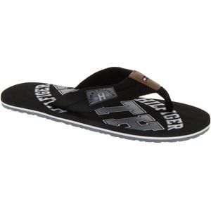 Tommy Hilfiger - FM0FM01369 - Teenslippers - Zwart - Synthetisch