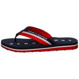 Tommy Hilfiger - FW0FW02370 - Teenslipper - Marineblauw - Synthetisch