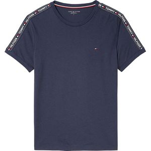 Tommy Hilfiger - Logo Band - T-shirt - Olijfgroen - Katoen