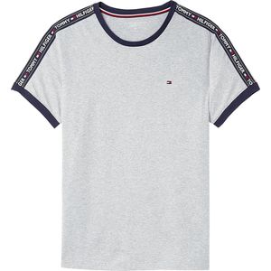 Tommy Hilfiger Sportshirt - Mannen - grijs navy wit rood
