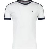 Tommy Hilfiger - Logo Band - T-shirt - Olijfgroen - Katoen