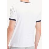 Tommy Hilfiger - Logo Band - T-shirt - Olijfgroen - Katoen