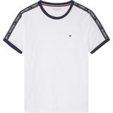Tommy Hilfiger - Logo Band - T-shirt - Olijfgroen - Katoen
