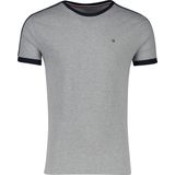 Tommy Hilfiger Sportshirt - Mannen - grijs navy wit rood