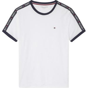 Tommy Hilfiger - Logo Band T-shirt - Olijfgroen - Katoen
