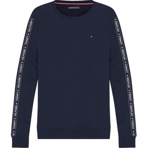Tommy Hilfiger - Heren Sweatshirt - Blauw - Franse Badstof