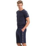 Tommy Hilfiger Sportbroek - Mannen - navy/ wit/ rood