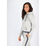 Tommy Hilfiger dames Authentic track pant - joggingbroek normale dikte - grijs melange