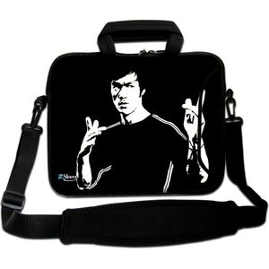 Sleevy 15,6 inch laptoptas Bruce Lee