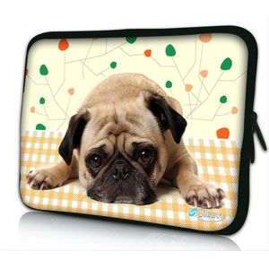 Sleevy 14 laptophoes schattig hondje - laptop sleeve - Sleevy collectie 300+ designs