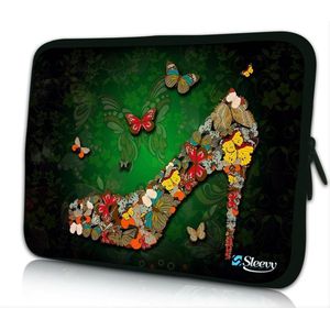 Sleevy 13.3 laptophoes vlinder pump - laptop sleeve - Sleevy collectie 300+ designs