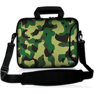 Sleevy 15,6 laptoptas legerprint