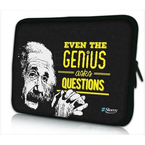 Laptophoes 13,3 inch genius - Sleevy - laptop sleeve - Sleevy collectie 300+ designs