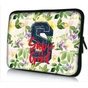 Laptophoes 15,6 inch super girl - Sleevy - laptop sleeve - Sleevy collectie 300+ designs