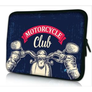 Laptophoes 11,6 inch motorcycle club - Sleevy - laptop sleeve - Sleevy collectie 300+ designs