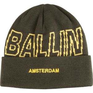 Ballin Muts (fashion) - Maat One size  - Unisex - Army Groen/Geel