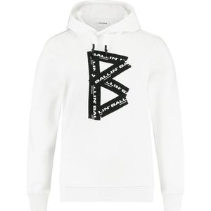 Ballin Amsterdam - Hoodie - Wit - 100% Katoen - Regular Fit