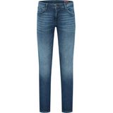 Purewhite - Heren Skinny fit Denim Jeans - Denim Mid Blue