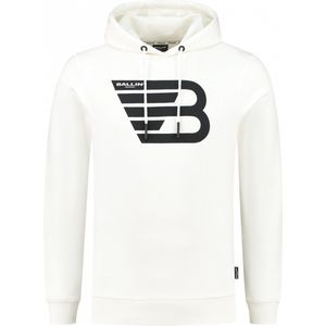 Ballin Amsterdam - Heren Slim fit Sweaters Hoodie LS - Off White
