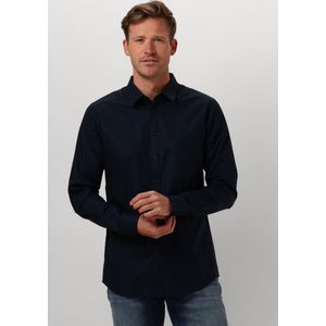 Pure Path Slim Fit Overhemd Navy