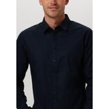Pure Path Slim Fit Overhemd Navy