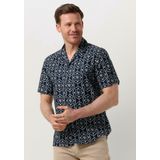PURE PATH Shortsleeve With All-over-print - met lange mouwen - Heren Donkerblauw - Maat S