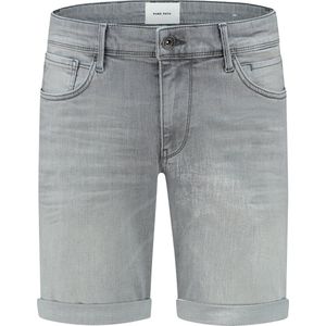 The Steve Skinny Fit Shorts Denim Light Grey ( - 85)