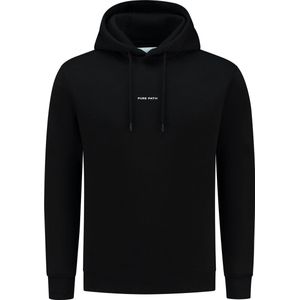 PURE PATH Pure Logo Hoodie Truien & Vesten Heren - Sweater - Hoodie - Vest- Zwart