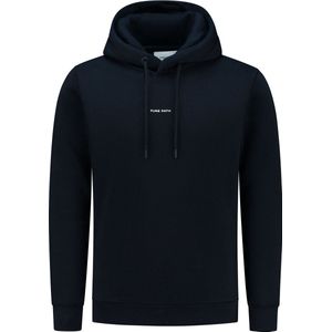 PURE PATH - Essential Logo - Hoodie - Donkerblauw - Katoen