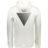 Purewhite Hoodie met Backprint Off White