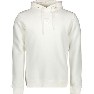 PURE PATH Pure Logo Hoodie Truien & Vesten Heren Sweater Hoodie Vest Gebroken wit