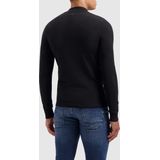 PURE PATH Essential Knit Halfzip Sweater Truien & Vesten Heren - Sweater - Hoodie - Vest- Zwart
