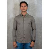 Pure Path - Slim fit Jersey Shirt - Taupe