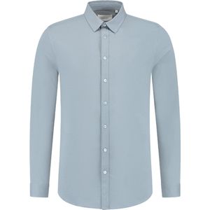 Pure Path - Jersey Shirt - Blauw Grijs - Katoen