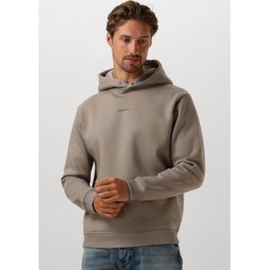 PURE PATH Loose Fit Sweaters Hoodie303 Truien & Vesten Heren - Sweater - Hoodie - Vest- Taupe