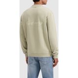 PURE PATH Loose Fit Sweaters Crewneck308 Truien & Vesten Heren - Sweater - Hoodie - Vest- Groen