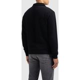 PURE PATH Loose Fit Sweaters Halfzip319 Truien & Vesten Heren - Sweater - Hoodie - Vest- Zwart